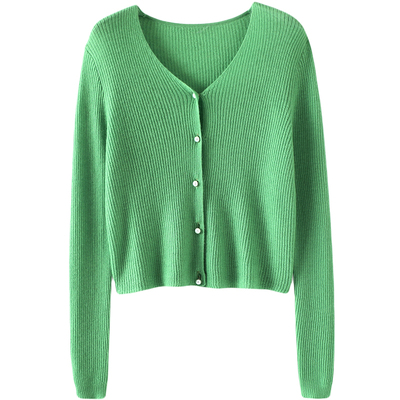 启超高端100%纯山羊绒衫