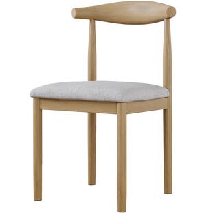 餐椅家用现代简约餐桌椅学习久坐书桌凳子靠背板凳出租房牛角椅子