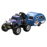 大脚怪合金迷你遥控车攀爬越野汽车桌面rc小玩具儿童四驱2026新款