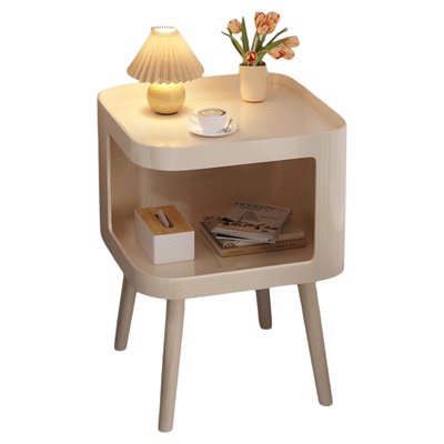 卧室置物架简约小型铁艺沙发边几