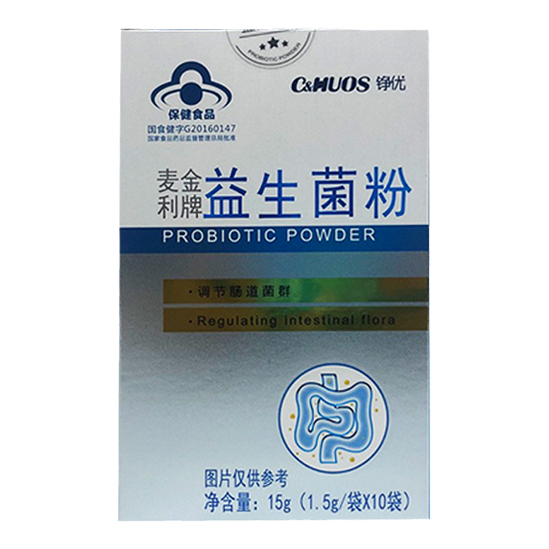 铮优 麦金利牌益生菌粉 1.5g*10袋/盒