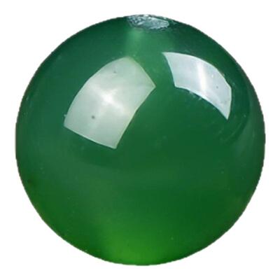 7a天然绿玛瑙散珠子半成品
