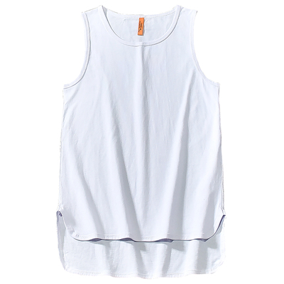 侃爷前短后长嘻哈街舞工字背心