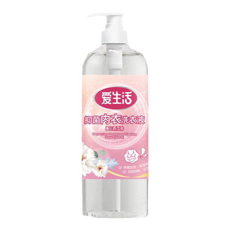 绿叶爱生活抑菌内衣洗衣液花香型内衣洗衣液