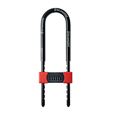 好汉玻璃门锁u型锁防盗锁密码锁