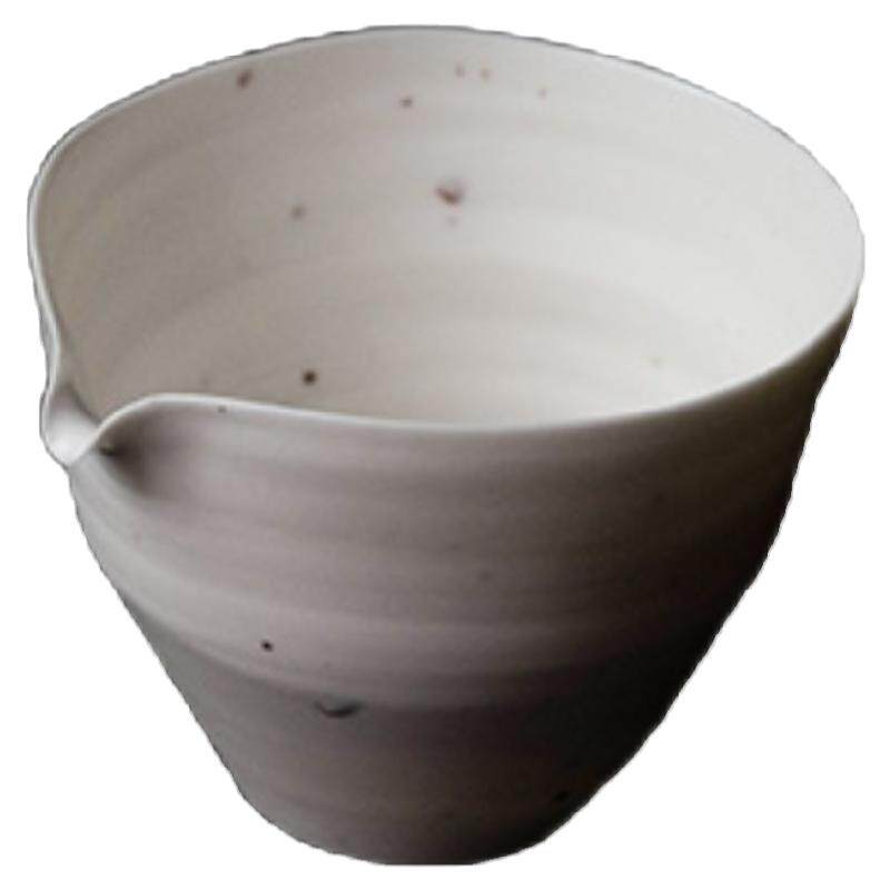 叶谭 桃山房白驹系列和和公道杯 乌衣匀杯分茶器薄胎