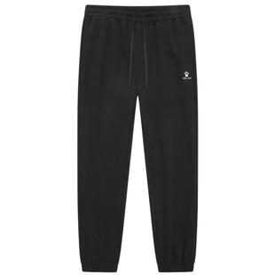 KELME卡尔美针织运动裤男2025冬季新款休闲裤加绒束脚卫裤长裤子