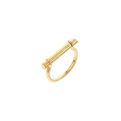 CalvinKlein女士戒指钛钢