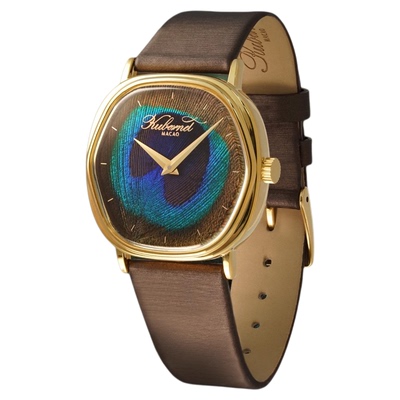 博物馆文创KUBERNET昆辰点翠手表原创非遗国潮情侣礼物男女对表