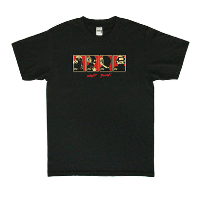 Daftpunk电子蠢朋克纯棉T恤