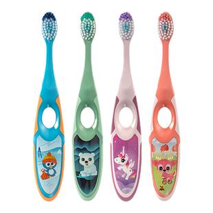 挪威jordan牙刷儿童牙刷宝宝牙膏01-2-3到6岁以上6一12岁幼儿软毛