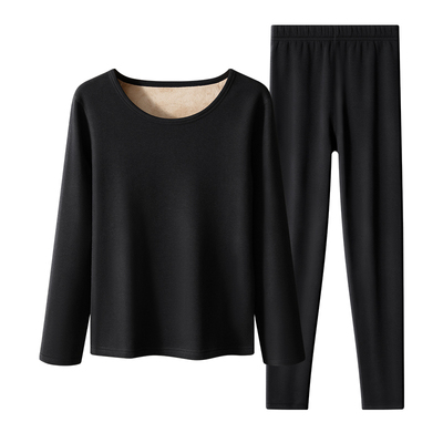 七匹狼保暖内衣女加绒加厚套装男