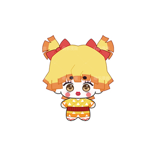 鬼灭之刃伊之助我妻善逸棉花娃娃花街三小只趣味炭治郎小玩偶挂件