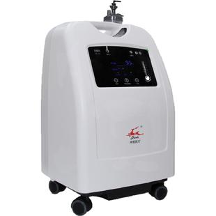 神鹿医用分子筛制氧机5L大流量3W-510型雾化吸氧一体机家用氧气机