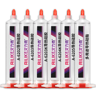 艾力克导热硅胶6202/6203K/6204K耐高温防水散热膏cpu显卡硅脂