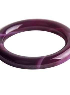 包邮巴西天然玛瑙手镯美观圆窄条