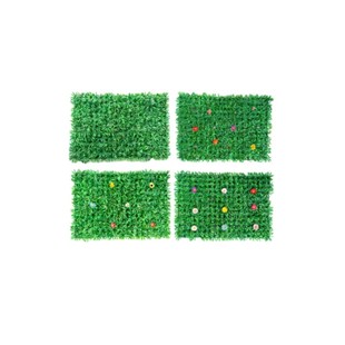 仿真草坪塑料人造假户外草皮大草带花室内阳台装饰绿植墙植物垫子