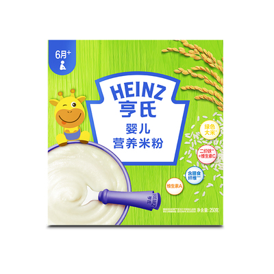 亨氏营养米粉加强铁锌钙婴儿辅食