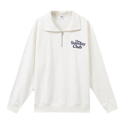 SPAO男士休闲宽松翻领卫衣