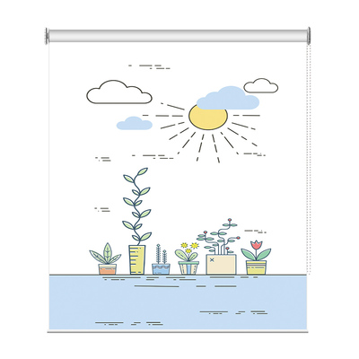 免打孔安装防水防油遮光遮阳帘