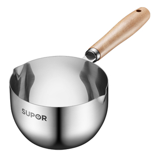 苏泊尔泼油锅不锈钢热油小锅多功能迷你专用浇油神器淋油炝油小勺