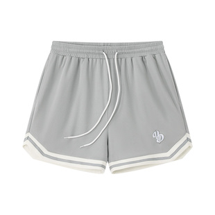 维动焕新速干运动短裤男夏季美式篮球跑步训练针织网眼四分运动裤