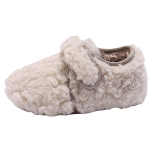 女童羊羔毛棉鞋2025冬季新款加厚保暖软底防滑儿童休闲毛毛鞋百搭