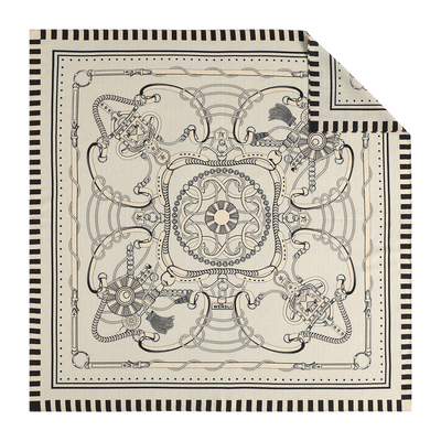 万事利25秋冬新款真丝人字纹丝羊毛桑蚕丝空调披肩羊毛围巾女韵想