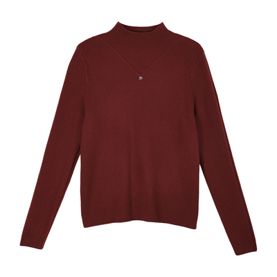 半高领毛衣女针织衫秋冬内搭外穿