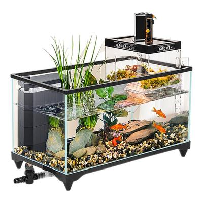 乌龟饲养缸阳光别墅造景混养缸