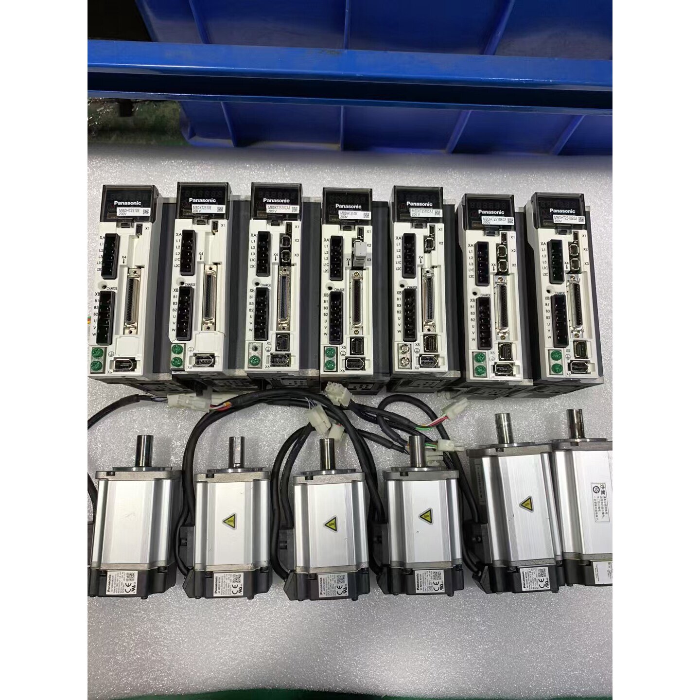 议价A5400W伺服电机一年包邮包好测试在发出成维修