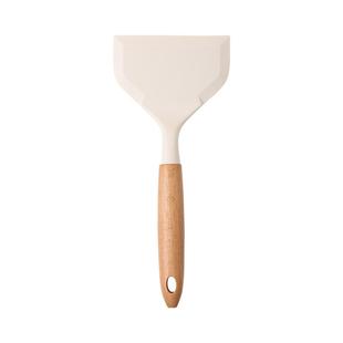 川岛屋玉子烧铲子硅胶锅铲食品级耐高温家用煎饼专用厚蛋烧煎蛋铲