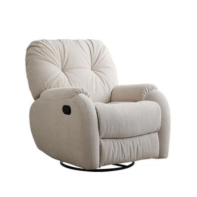 索菲亚奶油风简约功能沙发椅