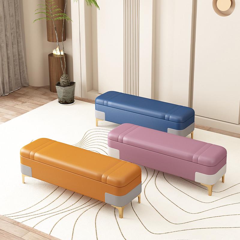 换鞋凳家用门口穿鞋凳客厅沙发凳子长方形卧室收纳储物床榻床尾凳