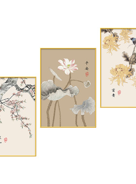 楼梯间墙面装饰画三联画楼梯过道