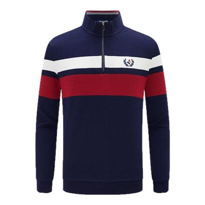 Navigare时尚半拉链长袖T恤