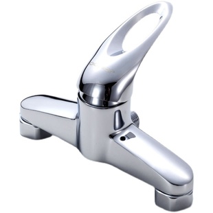 九牧卫浴浴室浴缸淋浴三联水龙头全铜花洒喷头套装冷热混水阀组合