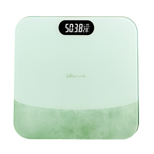 小熊体重秤家用精准电子秤智能减肥体脂秤充电婴儿孕妇称重正品称