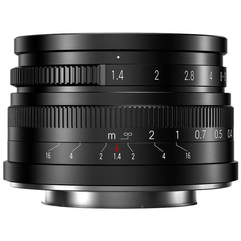 七工匠35mm f1.4大光圈定焦镜头适用富士m43佳能rf尼康z索尼e微单