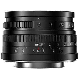 七工匠35mm f1.4大光圈定焦镜头适用富士m43佳能rf尼康z索尼e微单