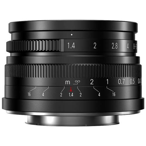 七工匠35mm f1.4大光圈定焦镜头适用富士m43佳能rf尼康z索尼e微单