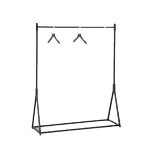 铁艺落地单杠架服装货架男女装衣架展示架落地式挂衣服架子中岛架