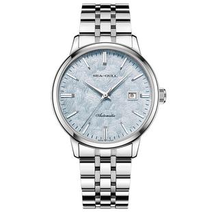 海鸥表手表雪松盘男士腕表男款商务冰川自动机械表6182送男生礼物