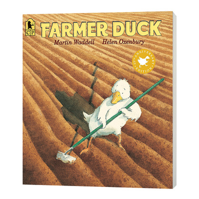 鸭子农夫 Farmer Duck 英文原版 儿童英语启蒙图画故事书 神奇动物故事系列 英文版 Martin Waddell 进口原版亲子阅读书籍