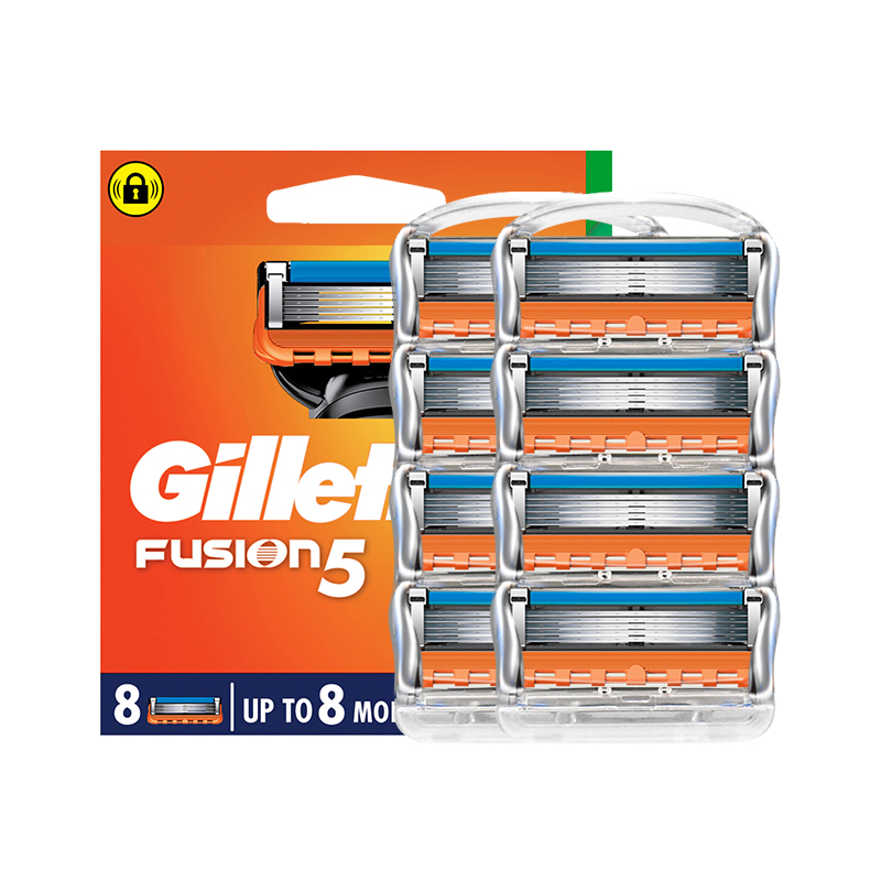88VIP:Gillette吉列 锋隐 5层刀片*8刀头