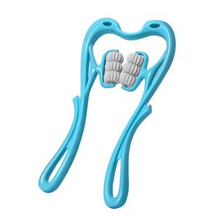 日本手动六轮滚动颈椎按摩器腰部背部颈部夹脖子神器颈椎病正品