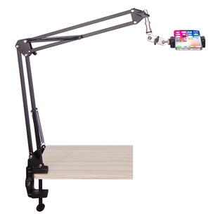 手机俯拍支架补光灯桌面拍摄上课绘画拍照录像直播教学开箱视频