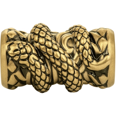 周大福独白复古黄金转运珠