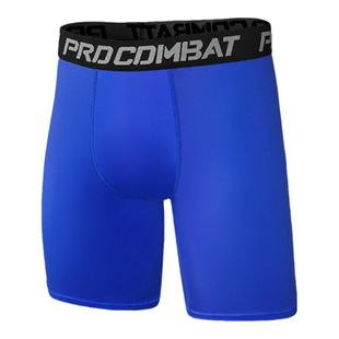 运动紧身速干短裤男压缩裤铲球裤田径跑步篮球足球打底高弹五分裤