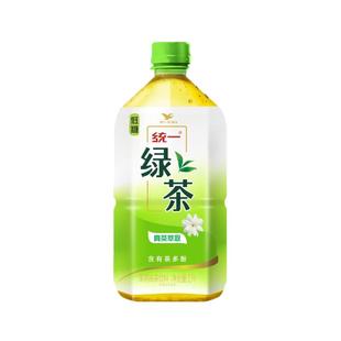 统一绿茶1L*8大瓶整箱1升一箱低糖茉莉网红饮料饮品2025新货团购